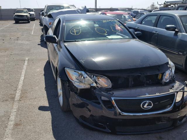 JTHBN96S465003646 - 2006 LEXUS GS 430 BLACK photo 1