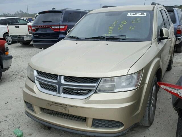 3D4PG1FG9BT514023 - 2011 DODGE JOURNEY MA GOLD photo 2