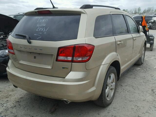 3D4PG1FG9BT514023 - 2011 DODGE JOURNEY MA GOLD photo 4