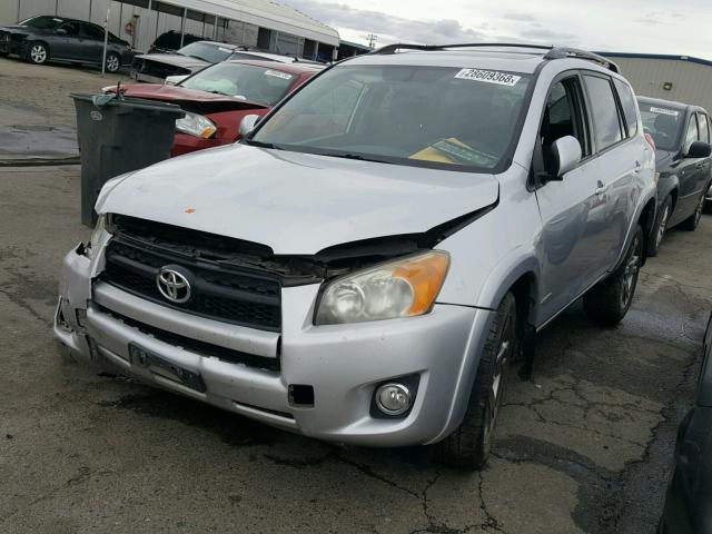 JTMWF4DV4A5028622 - 2010 TOYOTA RAV4 SPORT SILVER photo 2