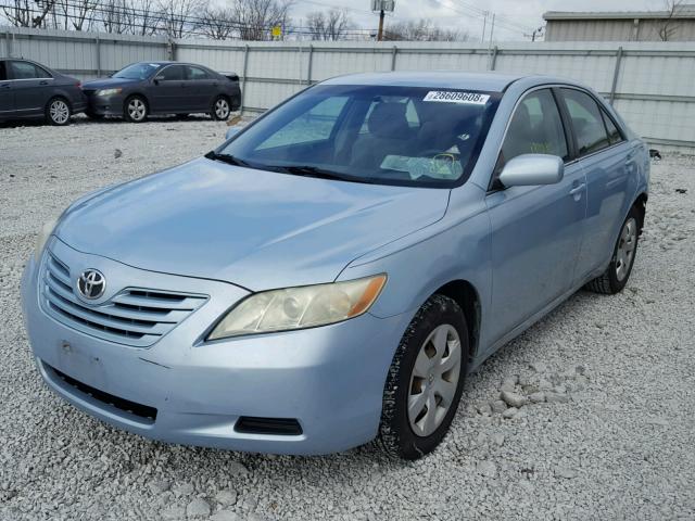 4T1BE46K47U547071 - 2007 TOYOTA CAMRY NEW BLUE photo 2