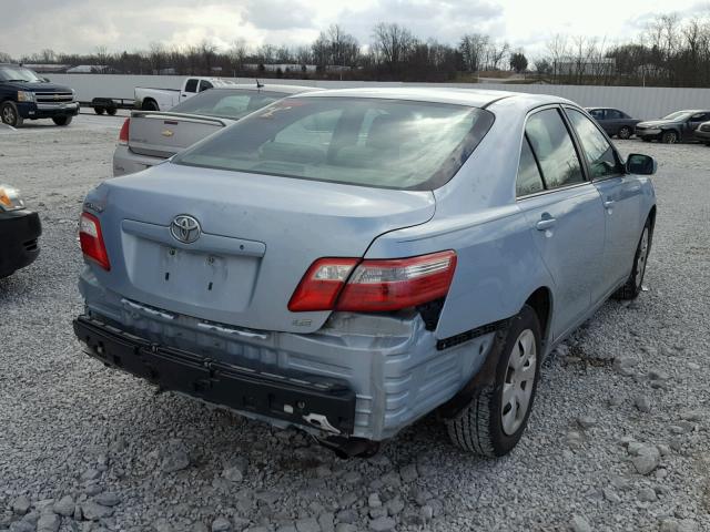 4T1BE46K47U547071 - 2007 TOYOTA CAMRY NEW BLUE photo 4