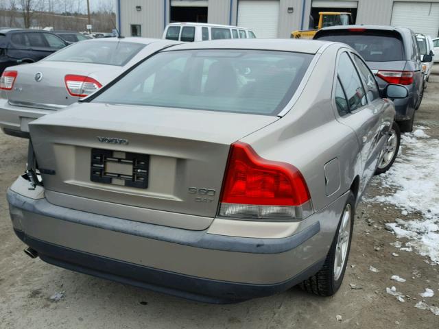 YV1RS58D312029126 - 2001 VOLVO S60 2.4T GREEN photo 4