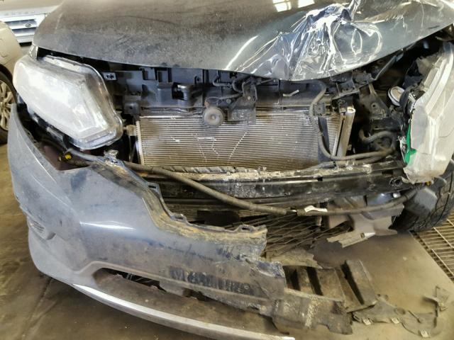 5N1AT2MV8GC765359 - 2016 NISSAN ROGUE S GRAY photo 9