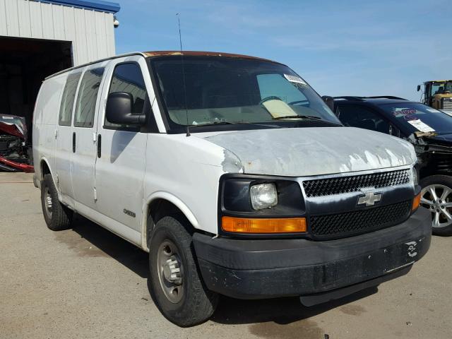 1GCGG25V461185618 - 2006 CHEVROLET EXPRESS G2 WHITE photo 1