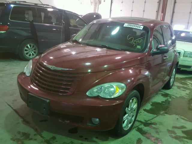 3A8FY58B68T203780 - 2008 CHRYSLER PT CRUISER MAROON photo 2