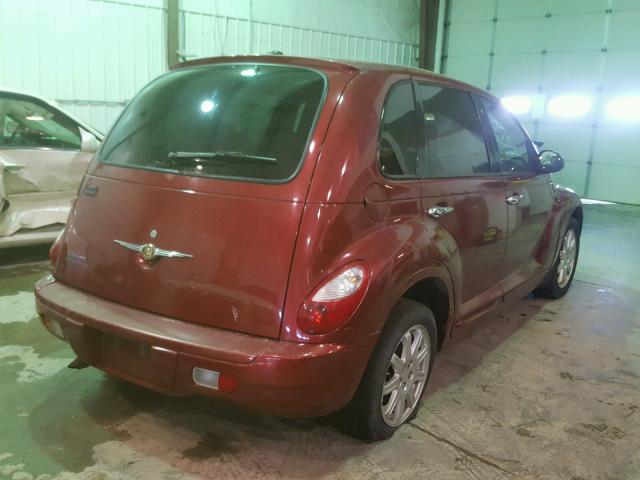 3A8FY58B68T203780 - 2008 CHRYSLER PT CRUISER MAROON photo 4