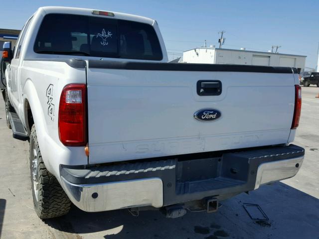 1FT7W2BT2BEB86100 - 2011 FORD F250 SUPER WHITE photo 3