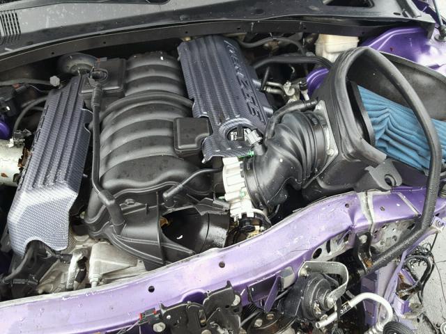 2C3CDXEJ0DH740858 - 2013 DODGE CHARGER SR PURPLE photo 7