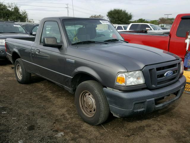 1FTYR10D66PA43341 - 2006 FORD RANGER CHARCOAL photo 1