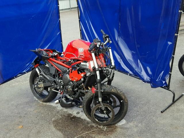 JYARJ18E6FA014090 - 2015 YAMAHA FZ6 R RED photo 1