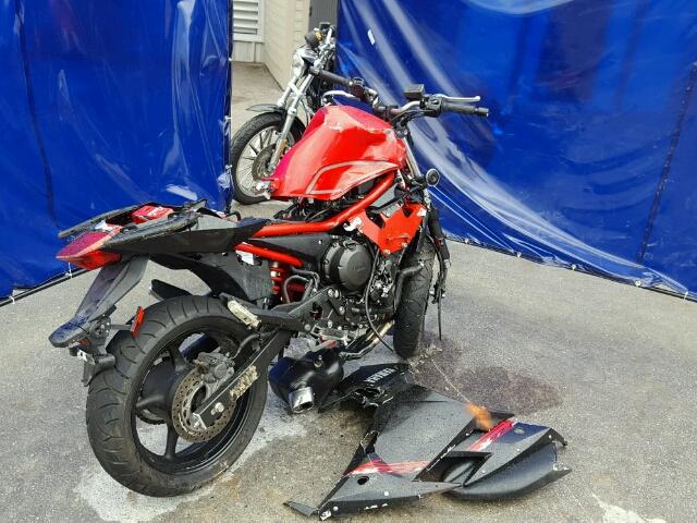 JYARJ18E6FA014090 - 2015 YAMAHA FZ6 R RED photo 4