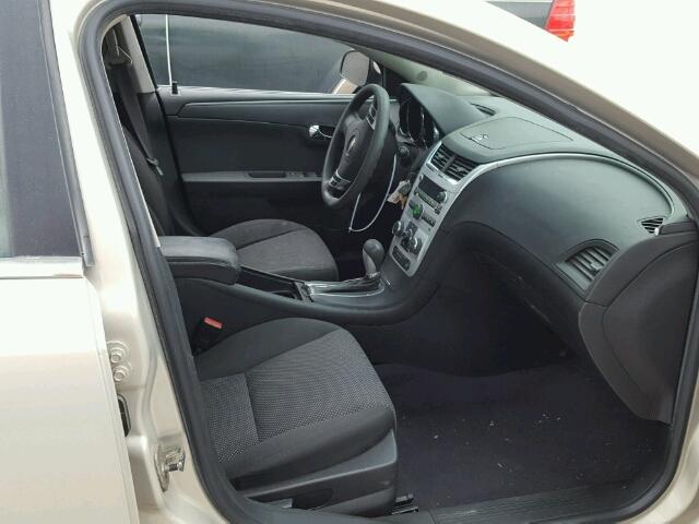 1G1ZC5E06AF200277 - 2010 CHEVROLET MALIBU 1LT GOLD photo 5