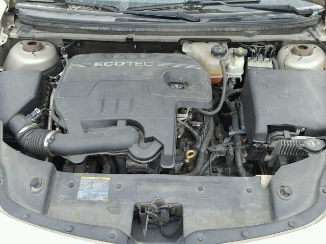 1G1ZC5E06AF200277 - 2010 CHEVROLET MALIBU 1LT GOLD photo 7