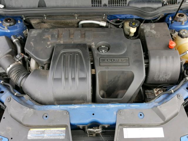 1G1AL55F567645807 - 2006 CHEVROLET COBALT LT BLUE photo 7