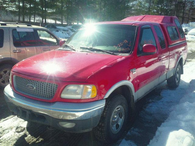 1FTRX18L2XNB69540 - 1999 FORD F150 RED photo 2