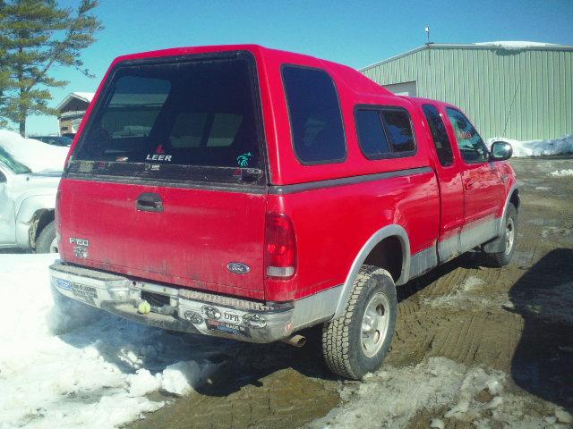 1FTRX18L2XNB69540 - 1999 FORD F150 RED photo 4