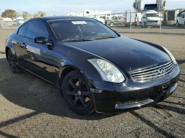 JNKCV54E76M715472 - 2006 INFINITI G35 BLACK photo 1