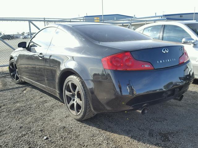 JNKCV54E76M715472 - 2006 INFINITI G35 BLACK photo 3