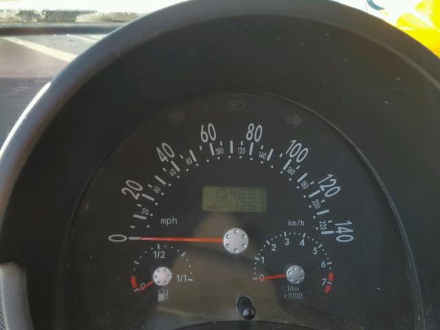 3VWCC21C1YM425919 - 2000 VOLKSWAGEN NEW BEETLE ნაცრისფერი ფოტო 8