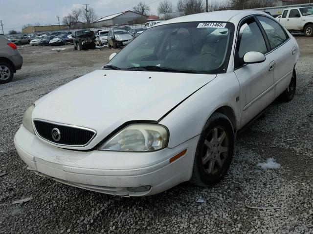 1MEFM55S62G604635 - 2002 MERCURY SABLE LS P WHITE photo 2