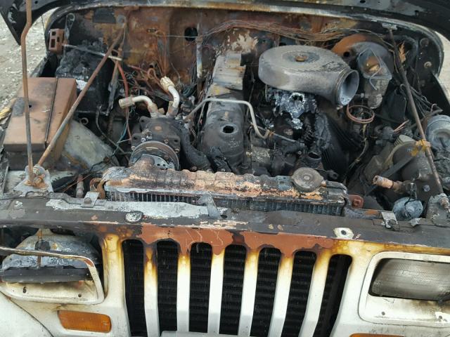 2BCCE8135HB511916 - 1987 JEEP WRANGLER S WHITE photo 7