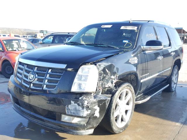 1GYEC63837R397527 - 2007 CADILLAC ESCALADE L BLACK photo 2