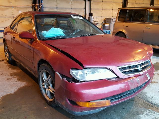 19UYA1158VL014638 - 1997 ACURA 2.2CL RED photo 1