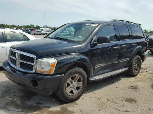 1D8HB58DX5F525526 - 2005 DODGE DURANGO LI BLUE photo 2