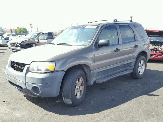 1FMYU03135KA07141 - 2005 FORD ESCAPE XLT GRAY photo 2