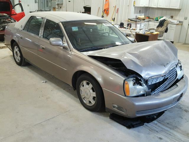 1G6KD54Y44U114918 - 2004 CADILLAC DEVILLE GOLD photo 1