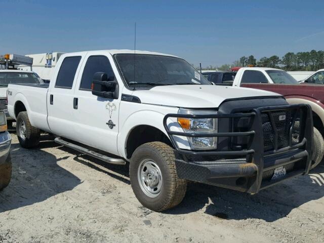 1FT7W2BT0GEA90327 - 2016 FORD F250 SUPER WHITE photo 1