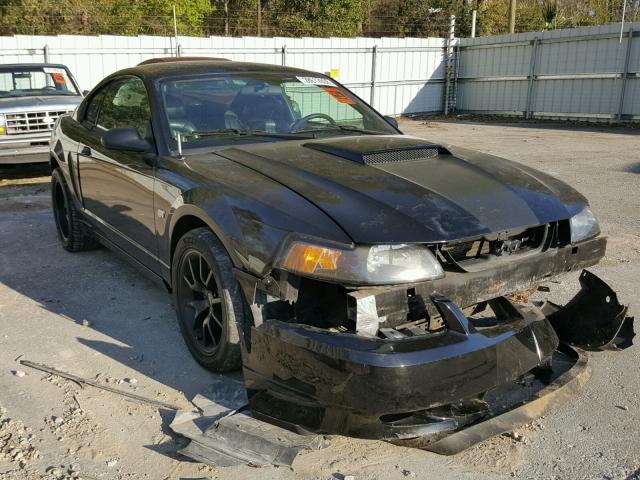 1FAFP42X21F252280 - 2001 FORD MUSTANG GT BLACK photo 1