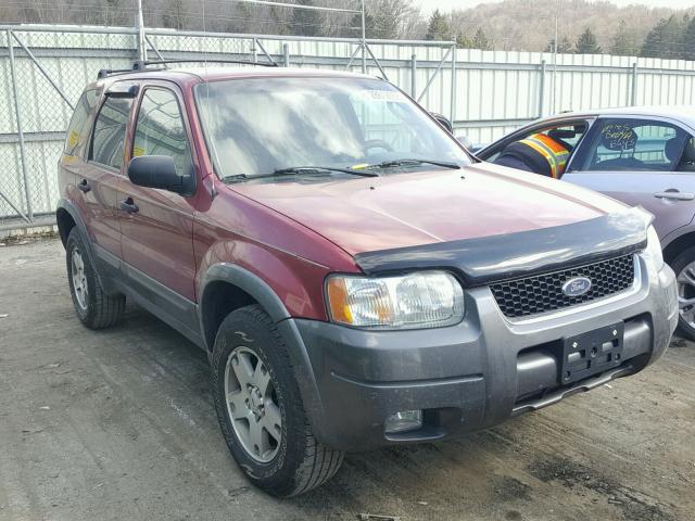 1FMYU93184KA71422 - 2004 FORD ESCAPE XLT BURGUNDY photo 1