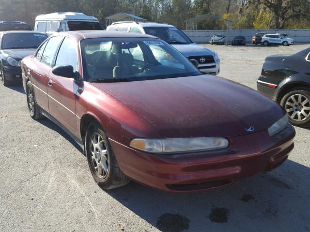 1G3WH52H92F162101 - 2002 OLDSMOBILE INTRIGUE G RED photo 1