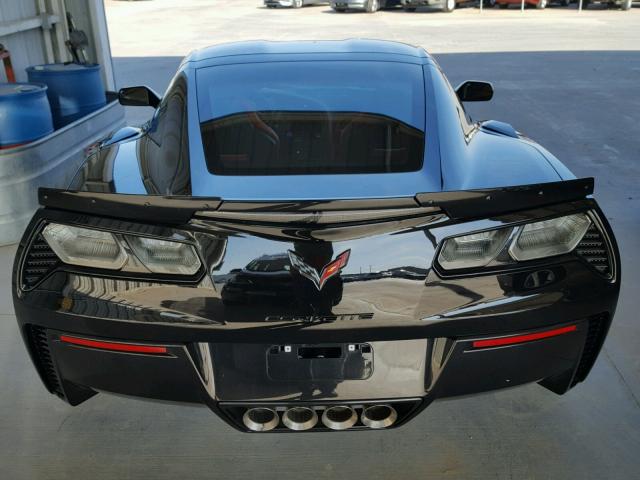 1G1YU2D60J5601326 - 2018 CHEVROLET CORVETTE Z BLACK photo 6