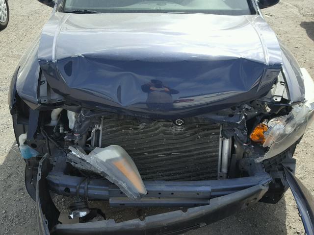 1HGCP26749A042589 - 2009 HONDA ACCORD EX BLACK photo 7