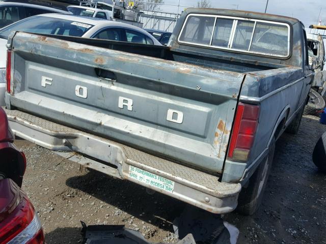 1FTEF25F8BRA14417 - 1981 FORD F250 GREEN photo 4