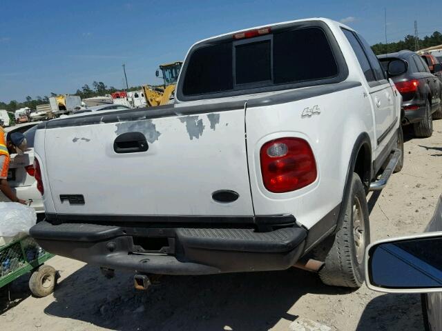 1FTRW08L51KD83721 - 2001 FORD F150 SUPER WHITE photo 4