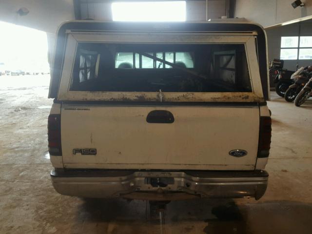 1FTDF1721VNB70276 - 1997 FORD F150 WHITE photo 6