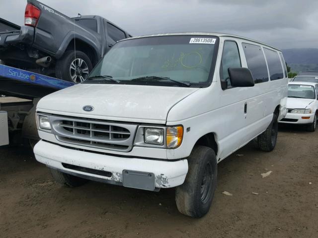 1FBSS31L8XHA05931 - 1999 FORD ECONOLINE WHITE photo 2