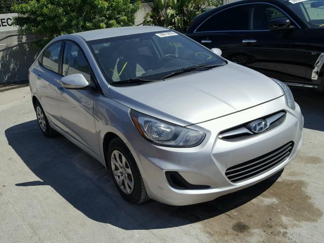 KMHCT4AE8DU272313 - 2013 HYUNDAI ACCENT GLS SILVER photo 1