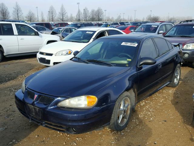 1G2NF52E04M648631 - 2004 PONTIAC GRAND AM S BLUE photo 2