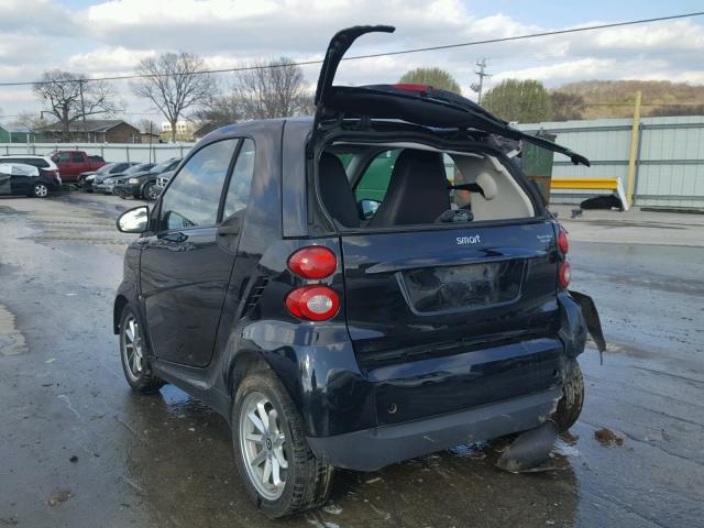 WMEEJ3BA8AK349456 - 2010 SMART FORTWO PUR BLACK photo 3