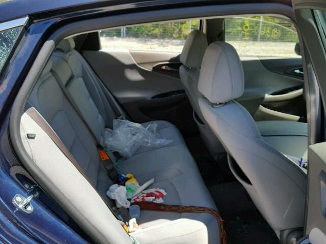 1G1ZB5STXGF346255 - 2016 CHEVROLET MALIBU LS BLUE photo 6