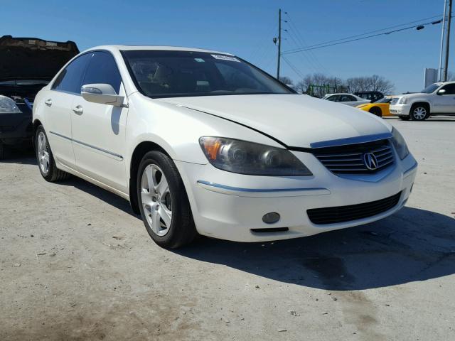 JH4KB16608C001629 - 2008 ACURA RL WHITE photo 1