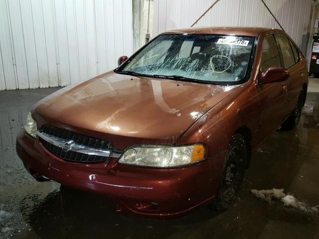 1N4DL01D71C216394 - 2001 NISSAN ALTIMA XE MAROON photo 2