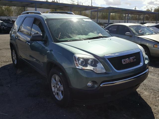 1GKER13D59J167949 - 2009 GMC ACADIA SLE GREEN photo 1