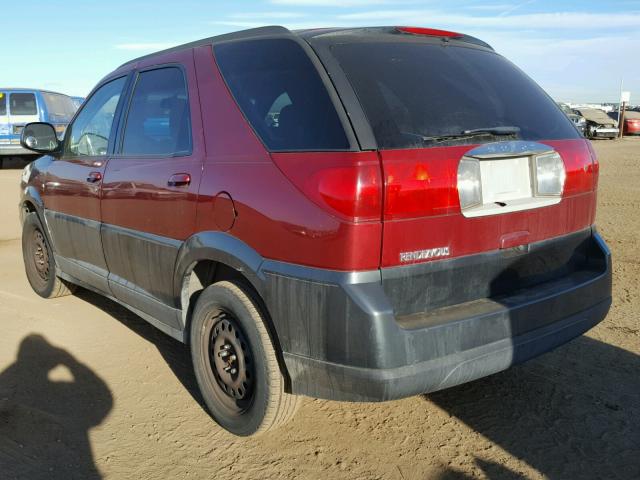 3G5DB03E15S546168 - 2005 BUICK RENDEZVOUS BURGUNDY photo 3