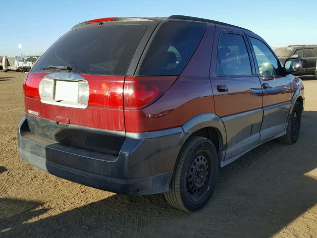 3G5DB03E15S546168 - 2005 BUICK RENDEZVOUS BURGUNDY photo 4